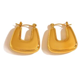 Glazed Square Hoops
