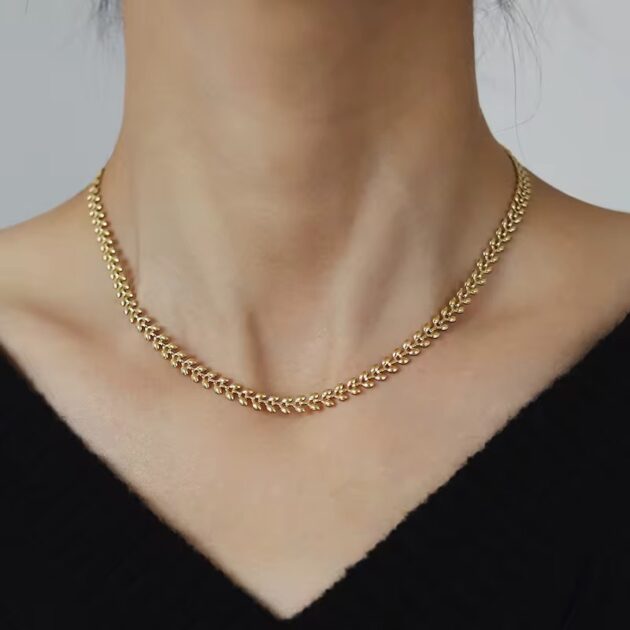 Wheat Cuban Choker - Image 3
