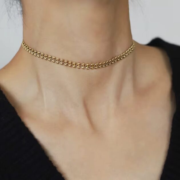 Wheat Cuban Choker - Image 4